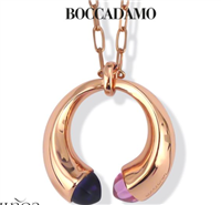 Collana Boccadamo Donna Caleida in Bronzo Cristallo KGR020RP - KGR020RP
